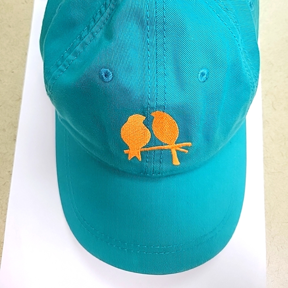 Anna & Ava Ball Hat / Cap. Teal  color / Size OS/ 100% Cotton
